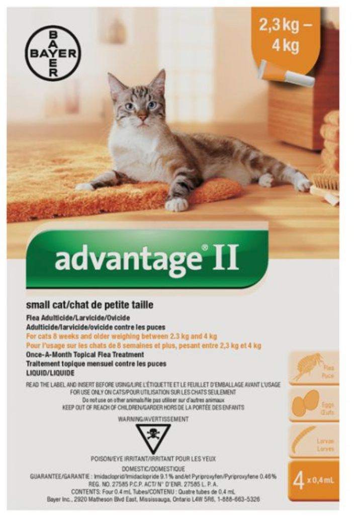 Advecta ii 2024 for small cats