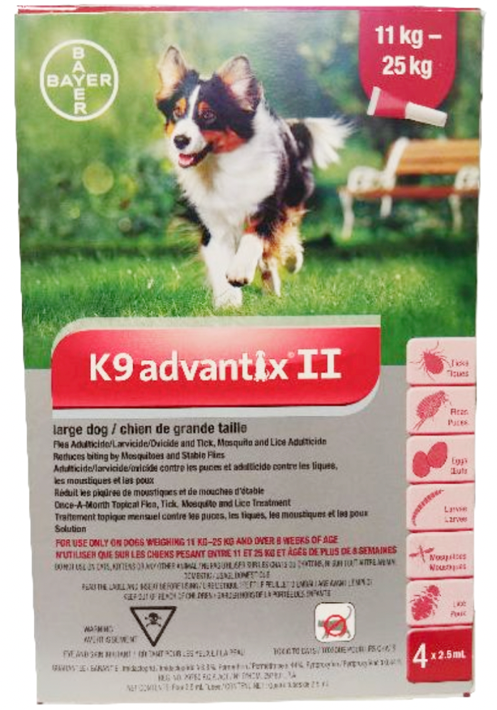 Bayer k9 advantix online ii