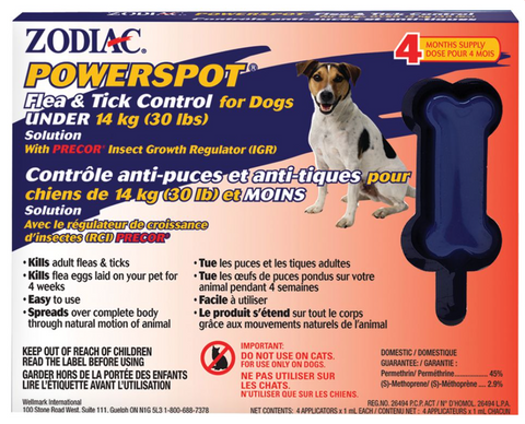 Powerspot Flea & Tick Control for Small Dogs