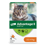 Advantage II for Small Cats