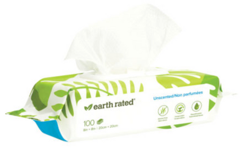 Unscented Biobased Grooming Wipes